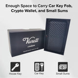 Vonetti Carbone Faraday Box for Car Keys – RFID Blocking Key Fob Protector - Anti Theft Signal Blocker Case, Keyless Entry Protection Box - Car Key Holder & Security Car Accessories for Men & Women