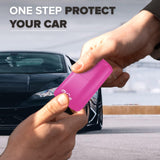 VONETTI Bello Pink Faraday Box for Car Keys- Anti-Theft Car Key Signal Blocking Pouch, RFID Keyless Entry Key Fob Protector & Blocker Blocking Cages- Car Accessories Gift for Men and Women