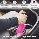VONETTI Bello Pink Faraday Box for Car Keys- Anti-Theft Car Key Signal Blocking Pouch, RFID Keyless Entry Key Fob Protector & Blocker Blocking Cages- Car Accessories Gift for Men and Women